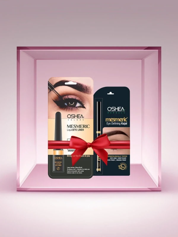 Mesmeric Eye Defining Kajal + Mesmeric Liquid Eyeliner Combo