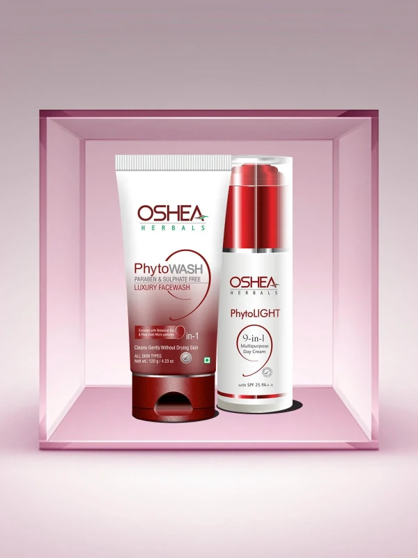 Phytolight Day Cream +Phytowash Luxury Facewash Combo